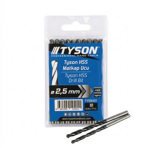 TYSON HSS MATKAP UCU 2.5 MM
